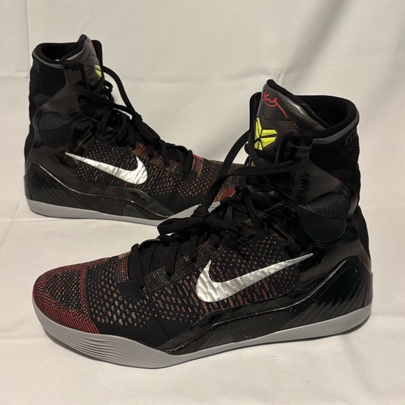 Nike Kobe IX 9 Elite High Protro Masterpiece Black 6 8 FZ7335-001 Men's Size 14
